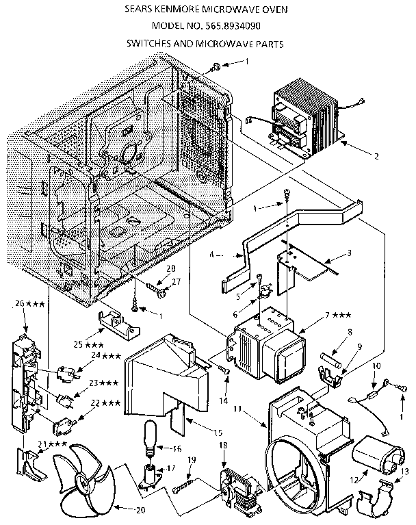Switches and microwave