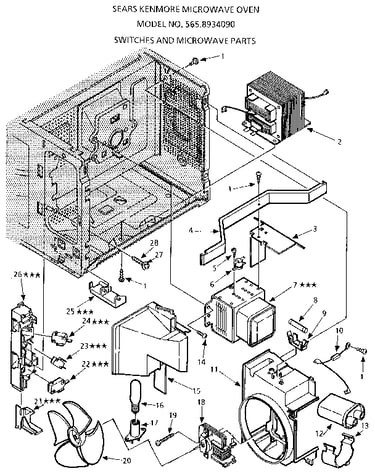 Switches and microwave
