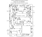 Kenmore 5658934090 power and control circuit board diagram