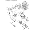 Craftsman 225581494 fuel intake and recirculation system diagram