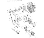 Craftsman 225581984 fuel intake and recirculation system diagram