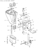 Motor leg and swivel bracket