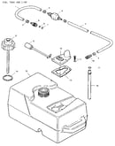 Fuel tank and line