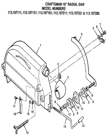 Figure 7 - guard assembly