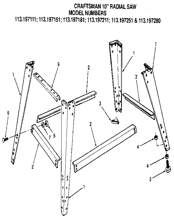 FIGURE 10 - LEG SET