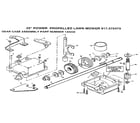 Craftsman 917372473 gearcase-132232 diagram