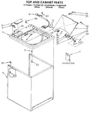 Top and cabinet