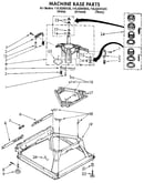 Machine base parts