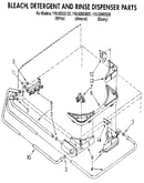 Bleach,detergent dispenser