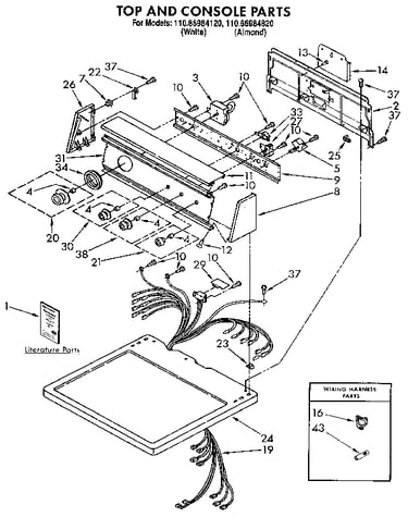 Top and console