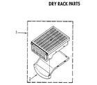 Kenmore 11086984120 dry rack diagram