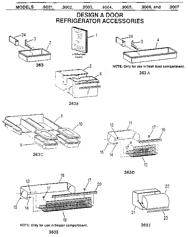 REPLACEMENT PARTS