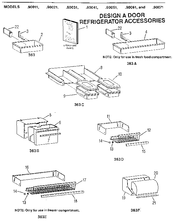 REPLACEMENT PARTS