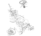 Craftsman 502255530 steering diagram