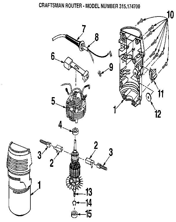 CRAFTSMAN ROUTER