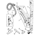 Kenmore 1163271290C hose and attachment diagram