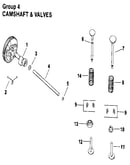 Camshaft & valves