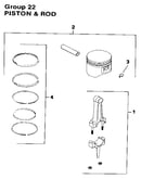Piston & rod