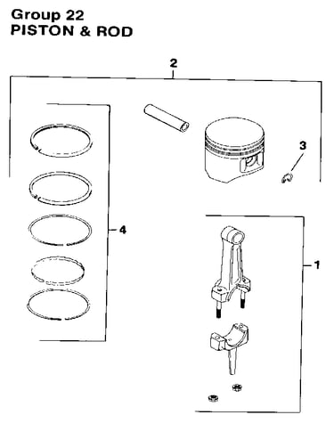 Piston & rod