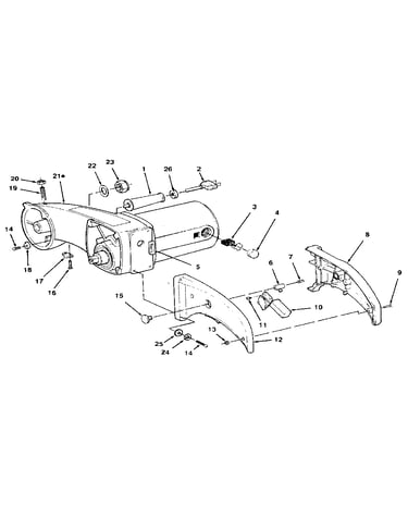 Figure 2-arm and motor assembly