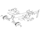 Craftsman 917298331 wheel and depth stake assembly diagram