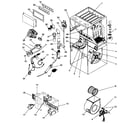 Kenmore 867779072 functional parts diagram