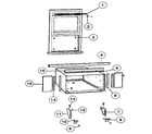 Kenmore 81235 cabinet diagram