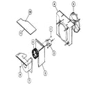 Kenmore 81120 blower assembly diagram