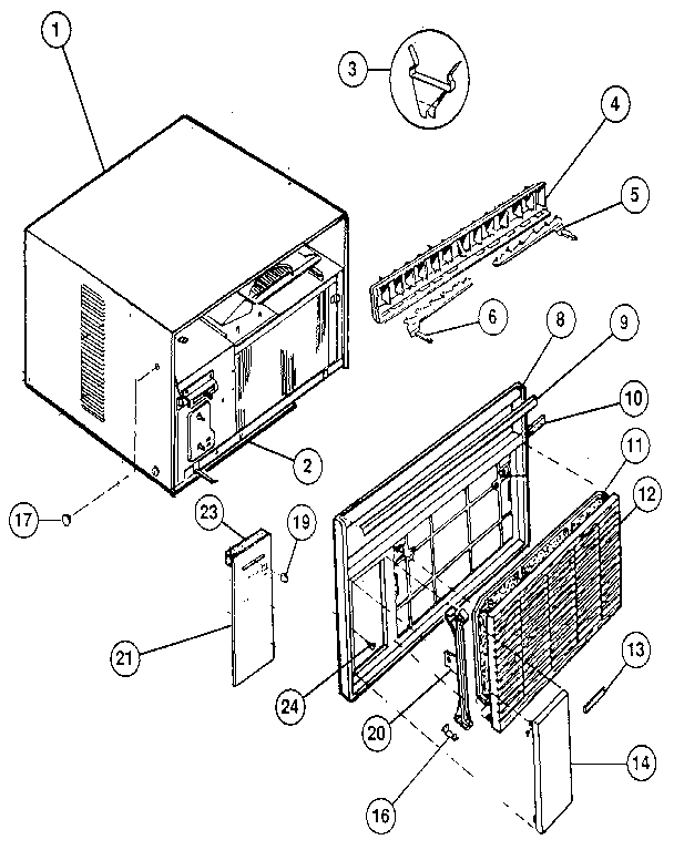 Non-functional replacement parts