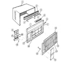 Kenmore 81075 cabinet diagram