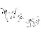 Kenmore 81075 blower assembly diagram
