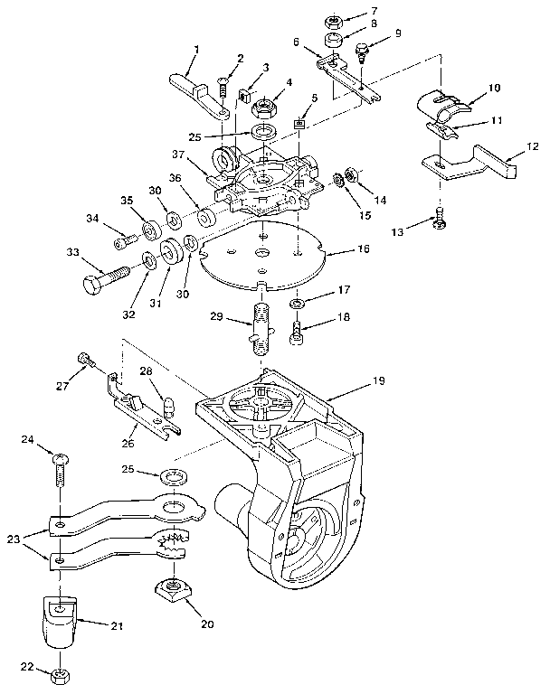 Figure 4 - yoke assembly