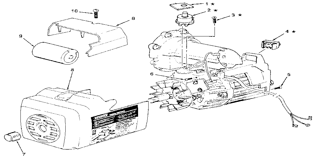 Figure 11 - motor assembly