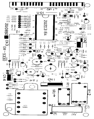 Power and control circuit board