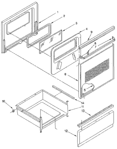 Door and drawer