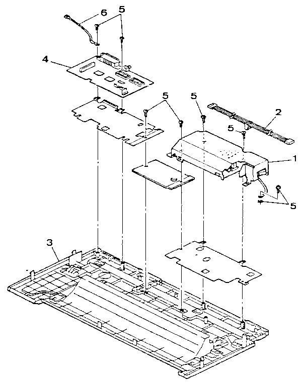 Figure 8-10. 2381 printer assembly 5