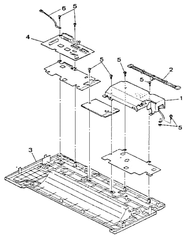 Figure 8-10. 2381 printer assembly 5