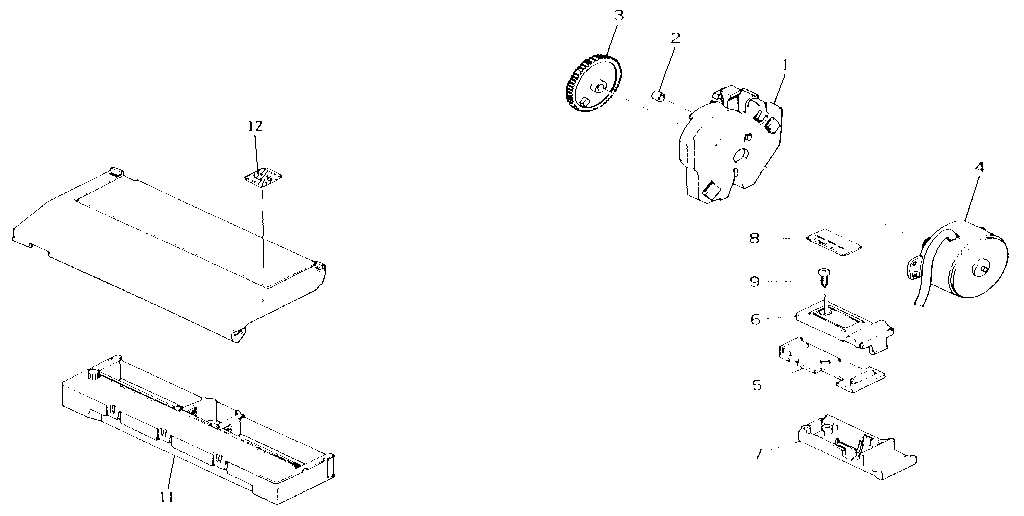 DRAWING NO. 5 COLOR KIT (OPTION) (HSP-500)