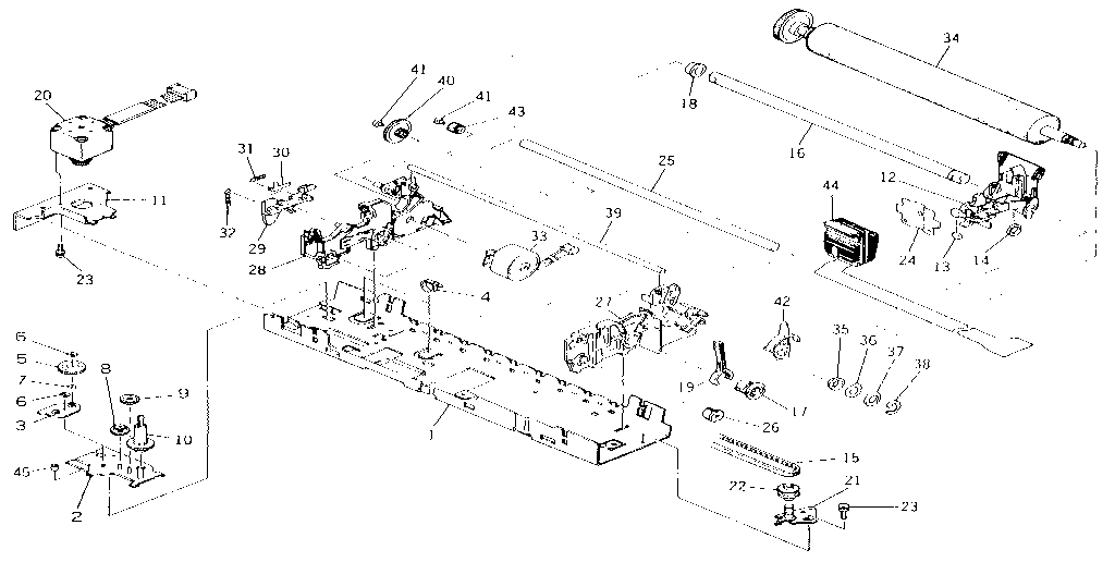 DRAWING NO.2 MECHANISM UNIT (REV. 0) MSP-50