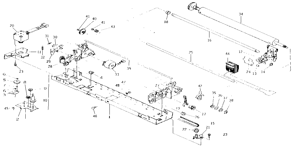 DRAWING NO.2 MECHANISM UNIT (REV. 0) MSP-55