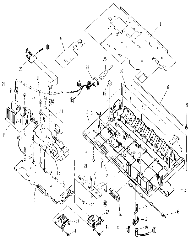 DRAWING NO. 3 LOWER CASE (REV.0) MSP-45