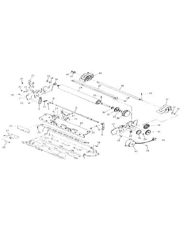 Msp20 paper feed mechanism