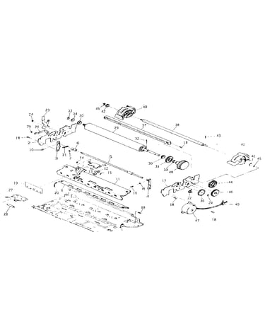 Msp10 paper feed mechanism