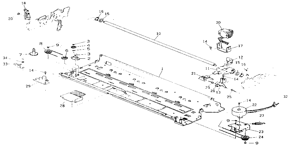 Msp15 carriage mechanism