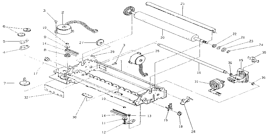 Drawing no. 2 mechanism unit (rev.1) 120d