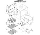 Whirlpool RF395PXXN2 unit diagram