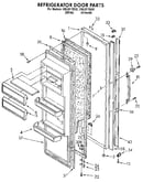 Refrigerator door