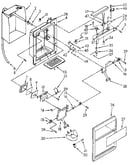 Dispenser front parts