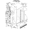 Kenmore 1068490215 cabinet diagram