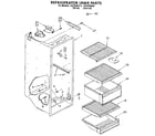 Kenmore 1068590285 refrigerator liner diagram